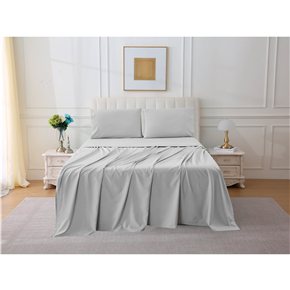 JGO SABANA ALG 200H TWIN 90x190+30CM GRIS MEDIO