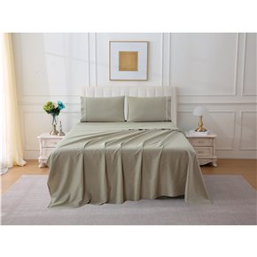 JGO SABANA BORDADO ALG 200H QUEEN 160x200+35CM TAUPE