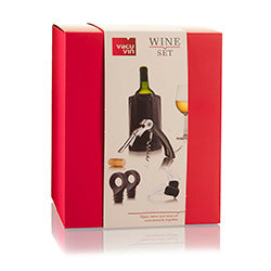 SET PARA BOTELLA DE VINO VACU VIN