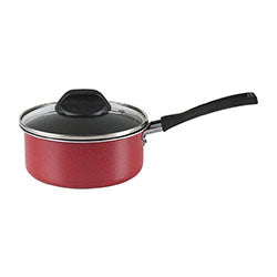OLLA C/TAPA D20x9CM 2.5L ALUMINIO GARLIC ROJO