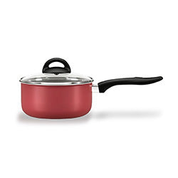 CACEROLA  2.6L C/TAPA CHILLI CHERRY BRINOX. D20X10CM