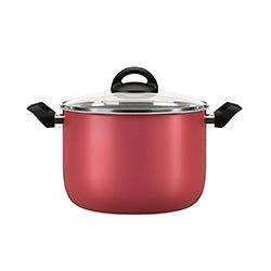 OLLA  5.5LTS ALUMINIO C/ TAPA CHILLI CHERRY BRINOX. D22CM