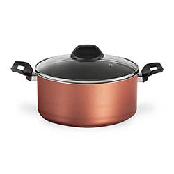 OLLA C/TAPA  3.5L ALUMINIO CLOVE COBRE. D22/H10CM