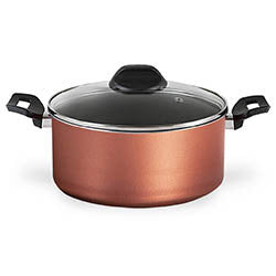 OLLA C/TAPA D24x11CM 4.3L ALUMINIO CLOVE COBRE