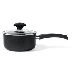 CACEROLA C/TAPA D20x9.5CM 2.7L ALUM. MASALA NEGRO