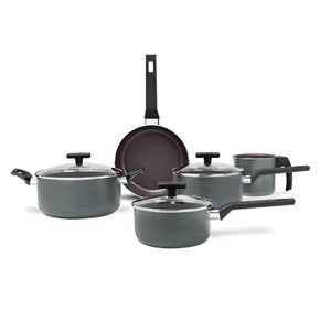 BATERIA DE COCINA 5PZS ALUM CERAMIC LIFE PRESERVE