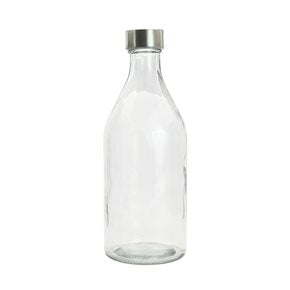BOTELLA VIDRIO 1000ML 9.5X9.5X25.5CM