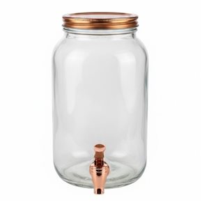 DISPENSADOR DE JUGOS 3L TAPA COBRE