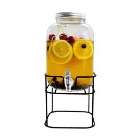 DISPENSADOR DE JUGOS 3L C/BASE TAPA METALICA