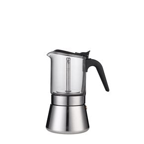 CAFETERA ITALIANA COMBINADA 6T 240ML PLATA VARENNA