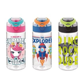 BOTELLA PLÁSTICA DECO LETRAS 670CC JUNO RENGA
