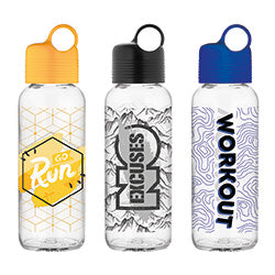 BOTELLA VIDRIO 450ML TAPA PLASTICO MOON RENGA