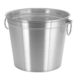BALDE HIELO 6L D28x22CM ESP 1.3MM L.HOTEL ALUMINIO