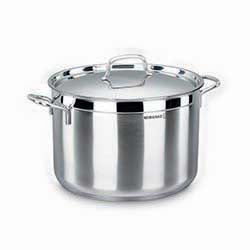 OLLA 8.5LTS AC. INOX C/TAPA ALFA KORKMAZ.  26X16CM