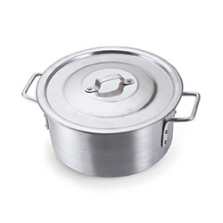 CACEROLA 3L D20x10CM ESP 2.25MM L.HOTEL ALUMINIO
