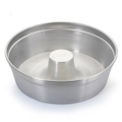 TORTERA C/CONO 30x9.4CM ESP 1MM L.TRAD ALUMINIO