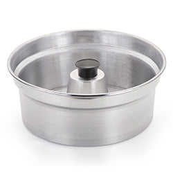 TORTERA C/CONO D24x10CM ESP 1MM L.TRAD ALUMINIO