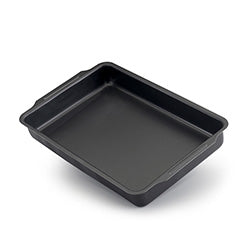 ASADERA C/ASAS ANTIAD 35x23x5CM ESP0.65MM ALUMINIO