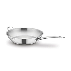 SARTEN A.INOX C/MANGO Y ASA 40x8CM PROLINE KORKMAZ