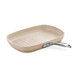 PLANCHA GRILL 3.2LTS GRANITA BEIGE KORKMAZ. 35X25CM