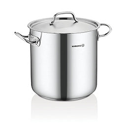 OLLA C/TAPA 16.5L D28x28CM AC. INOX GASTRO KORKMAZ