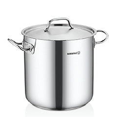 OLLA C/TAPA 33.5L D36x33CM ACERO INOX ALFA KORKMAZ