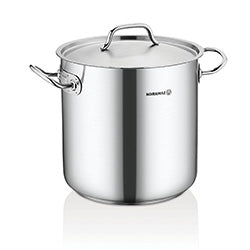OLLA C/TAPA 42.5L D40x34CM ACERO INOX ALFA KORKMAZ