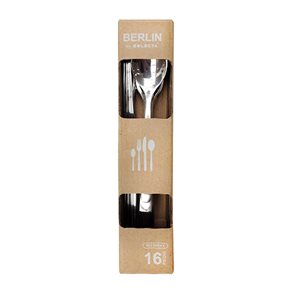 SET 16 PIEZAS CUBIERTOS ACERO INOX "BERLIN"