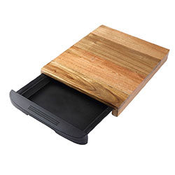 TABLA DE CORTE C/ CAJON ACACIA NAT BG.  38x24.5x3.5CM
