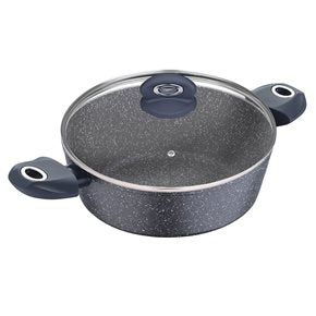 SET OLLA BAJA + TAPA 28X7CM 4L ALUM FORJ ORION