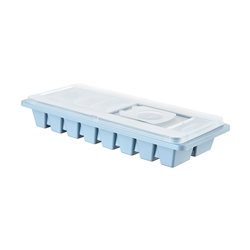 CUBETERA PLASTICA CON TAPASURTIDO EN 3 COLORES CELETE, GRIS , ROSA 26x11x4cms