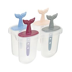 MOLDE PLASTICO PARA HELADOS X4 SIRENA