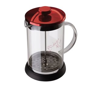 CAFETERA/TETERA FRANCESA 800ML ROJO BERLINGER