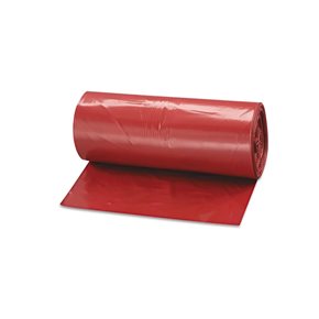 Bolsa roja lisa 75 x 85 CM. 110 Lts (16187)