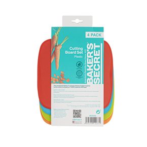 SET 4 TABLAS 20x20CM PP SURTIDO