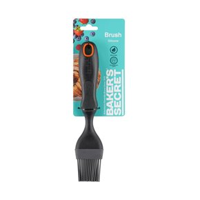 PINCEL 24CM PP/SILICONA GRIS/ROJO