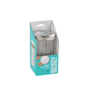 AZUCARERO VIDRIO C/TAPA METAL