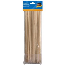 SET 100PCS PALITOS BROCHETTE BAMBOO 30CM