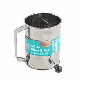 TAMIZADOR HARINA ACERO INOX. 11 CM BS