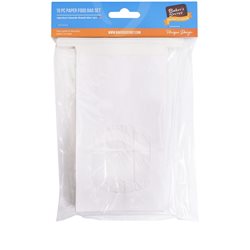 SET 10 SOBRES DE PAPEL PARA COMIDA 9x17CM
