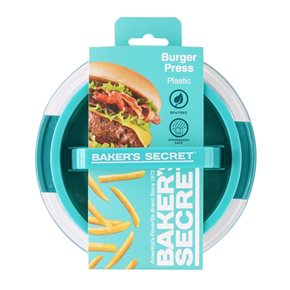 PRENSA PARA HAMBURGUESA 14CM PLASTICO