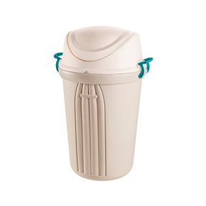 BASURERO 140lts CON TAPA BEIGE