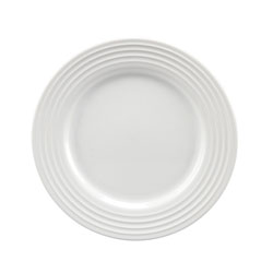 PLATO POSTRE21CM CERAM BLANCO E.CIRCLE SANTA ANITA