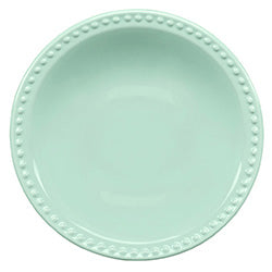 PLATO HONDO 21.5CM CERAM. MAUVE VERDE AGUA S.ANITA