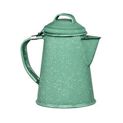 CAFETERA 600ML ACERO VITRIFICADO MINT CINSA