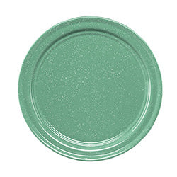 PLATO LLANO 26CM ACERO VITRIFICADO MINT CINSA