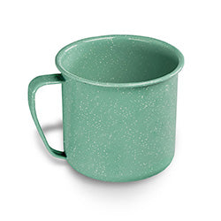 TAZA 360ML ACERO VITRIFICADO MINT CINSA