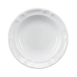 PLATO HONDO 21.5CM CERAM BLANCO BARROCO SANTA ANIT