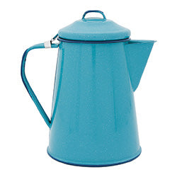 CAFETERA 3 LTS ACERO VITRIFICADO TURQUESA CINSA