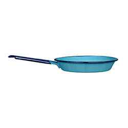 SARTEN D24CM ACERO VITRIFICADO TURQUESA CINSA